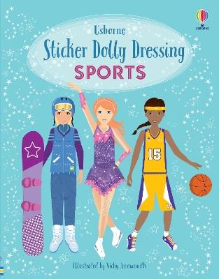 Sticker Dolly Dressing Sports - Fiona Watt - cover
