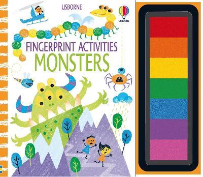 Fingerprint Activities Monsters - Fiona Watt - cover