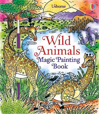Wild Animals Magic Painting Book - Sam Baer - cover