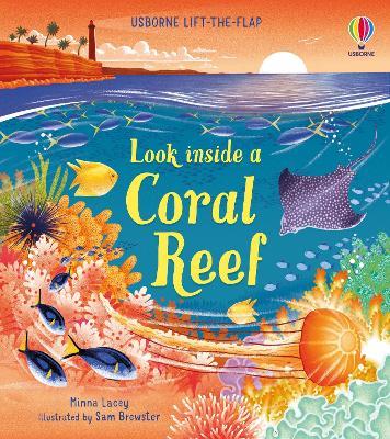 Look inside a Coral Reef - Minna Lacey - cover