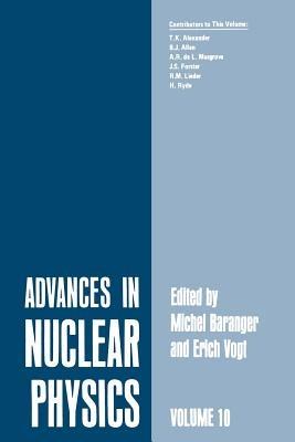Advances in Nuclear Physics: Volume 10 - Michel Baranger,Erich Vogt - cover