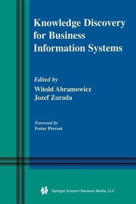 Knowledge Discovery for Business Information Systems - cover