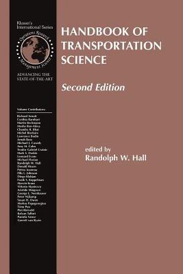 Handbook of Transportation Science - cover