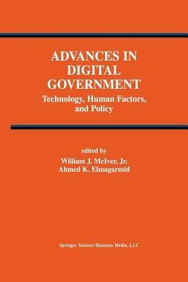 Advances in Digital Government: Technology, Human Factors, and Policy - cover