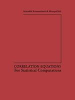 Correlation Equations: For Statistical Computations