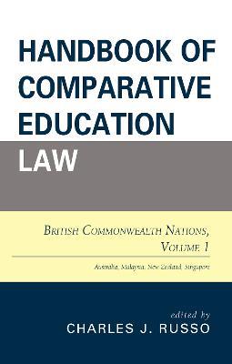 Handbook of Comparative Education Law: British Commonwealth Nations - cover