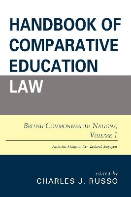 Handbook of Comparative Education Law: British Commonwealth Nations - cover