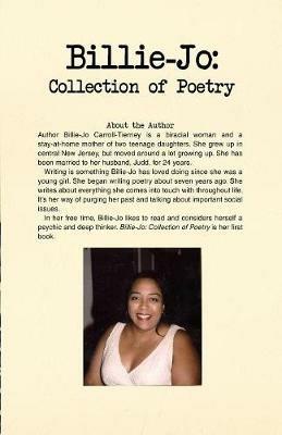 Billie-Jo: Collection of Poetry - Billie-Jo Carroll-Tierney - cover