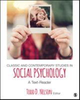 Classic and Contemporary Studies in Social Psychology: A Text-Reader - cover