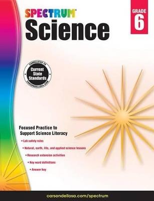 Spectrum Science, Grade 6: Volume 58 - Spectrum - cover