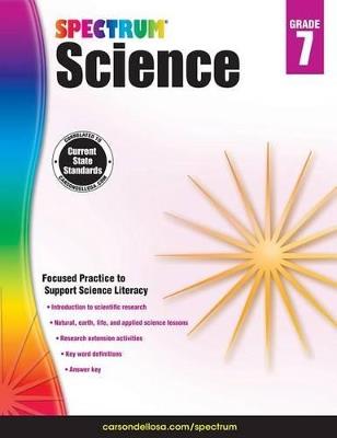Spectrum Science, Grade 7: Volume 59 - Spectrum - cover