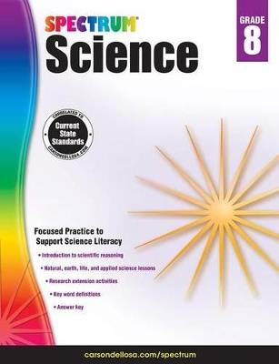 Spectrum Science, Grade 8: Volume 60 - Spectrum - cover