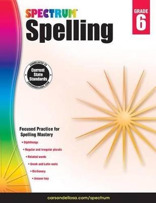 Spectrum Spelling, Grade 6: Volume 33 - Spectrum - cover