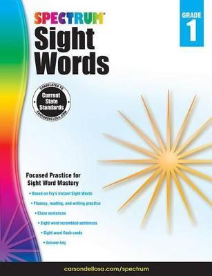 Spectrum Sight Words, Grade 1: Volume 103 - Spectrum - cover