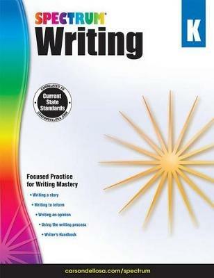Spectrum Writing, Grade K: Volume 34 - cover