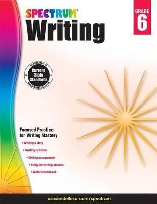 Spectrum Writing, Grade 6: Volume 40 - Spectrum - cover