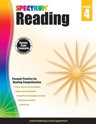 Spectrum Reading Workbook, Grade 4: Volume 23 - Spectrum - cover