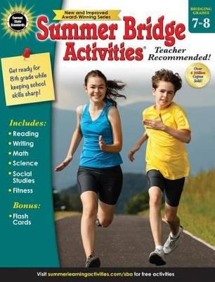 Summer Bridge Activities, Grades 7 - 8: Volume 9 - Summer Bridge Activities - cover