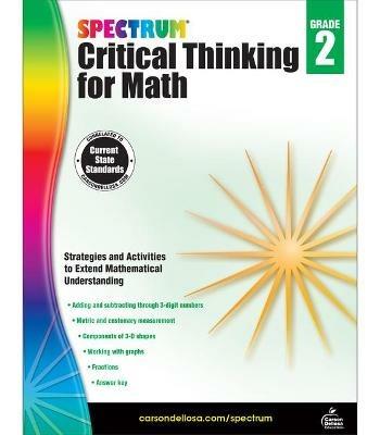Spectrum Critical Thinking for Math, Grade 2: Volume 44 - cover