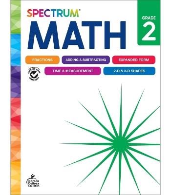 Spectrum Math Workbook, Grade 2 - Spectrum,Carson Dellosa Education - cover