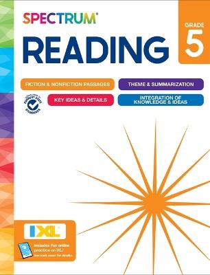 Spectrum Reading Workbook, Grade 5 - Spectrum - cover