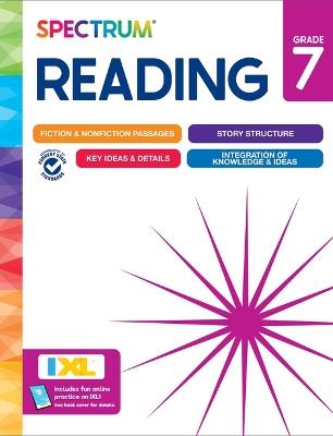Spectrum Reading Workbook, Grade 7 - Spectrum - cover