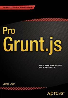 Pro Grunt.js - James Cryer - cover