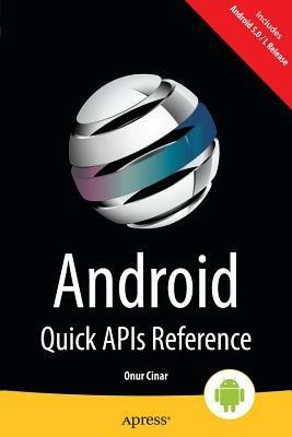Android Quick APIs Reference - Onur Cinar - cover