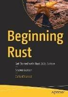 Beginning Rust: Get Started with Rust 2021 Edition - Carlo Milanesi - cover