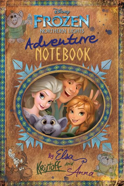 Frozen Northern Lights:: Adventure Notebook - Disney Storybook Art Team - ebook