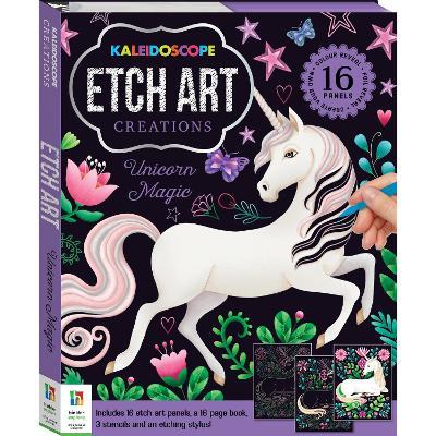 Kaleidoscope Etch Art Creations Unicorn Magic - Hinkler Pty Ltd - cover