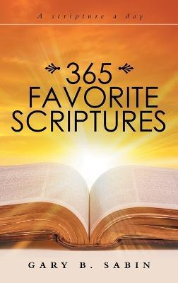 365 Favorite Scriptures - Gary B Sabin - cover