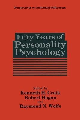Fifty Years of Personality Psychology - cover
