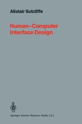 Human-Computer Interface Design - A. SUTCLIFFE - cover
