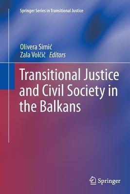 Transitional Justice and Civil Society in the Balkans - cover