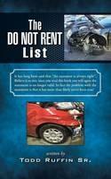 The Do Not Rent List - Todd Ruffin - cover