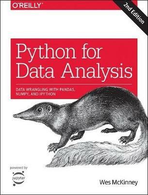 Python for Data Analysis, 2e: Data Wrangling with Pandas, NumPy, and IPython - Wes McKinney - cover