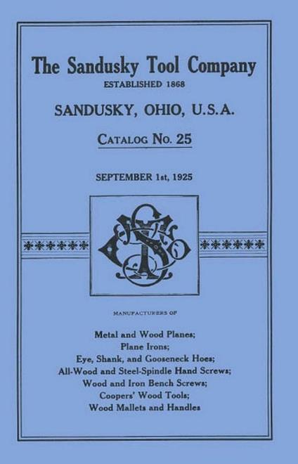 Sandusky Tool Co. 1925 Catalog