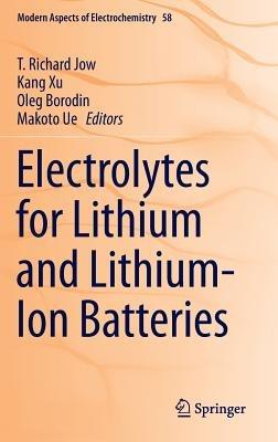 Electrolytes for Lithium and Lithium-Ion Batteries - cover