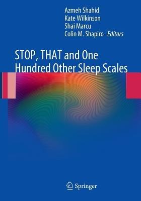 STOP, THAT and One Hundred Other Sleep Scales - cover