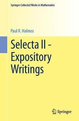 Selecta II - Expository Writings - P.R. Halmos - cover