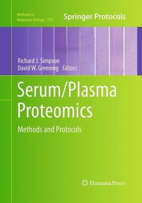 Serum/Plasma Proteomics: Methods and Protocols - cover