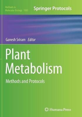 Plant Metabolism: Methods and Protocols - cover