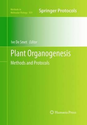 Plant Organogenesis: Methods and Protocols - cover