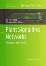 Plant Signalling Networks: Methods and Protocols