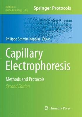 Capillary Electrophoresis: Methods and Protocols - cover