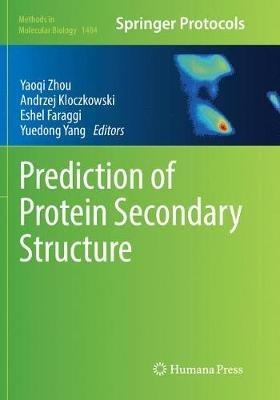 Prediction of Protein Secondary Structure - cover