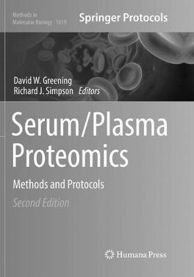 Serum/Plasma Proteomics: Methods and Protocols - cover
