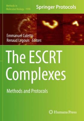 The ESCRT Complexes: Methods and Protocols - cover