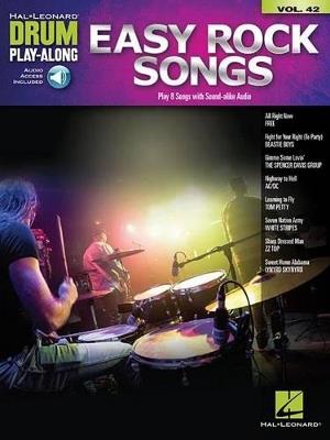 Easy Rock Songs: Drum Play-Along Volume 42 - Hal Leonard Publishing Corporation - cover